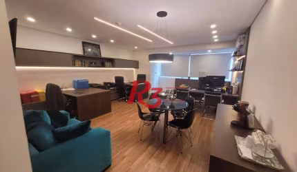 Sala à venda, 48 m² por R$ 602.000,00 - Boqueirão - Santos/SP