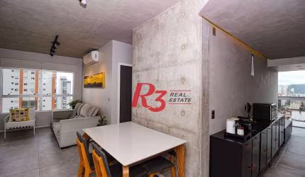 Apartamento à venda, 72 m² por R$ 980.000,00 - Embaré - Santos/SP