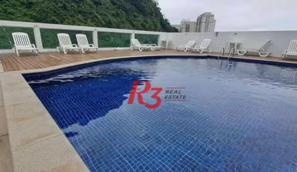 Apartamento com 2 dormitórios, 68 m² - venda por R$ 584.000,00 ou aluguel por R$ 4.000,00/mês - Marapé - Santos/SP