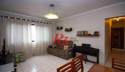 Apartamento à venda, 77 m² por R$ 539.000,00 - Embaré - Santos/SP