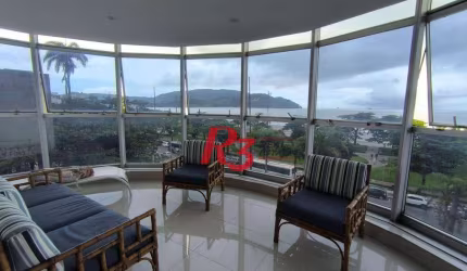 Apartamento com 2 dormitórios à venda, 138 m² por R$ 1.850.000,00 - Aparecida - Santos/SP