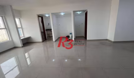 Sala, 51 m² - venda por R$ 350.000,00 ou aluguel por R$ 3.000,00/mês - Aparecida - Santos/SP