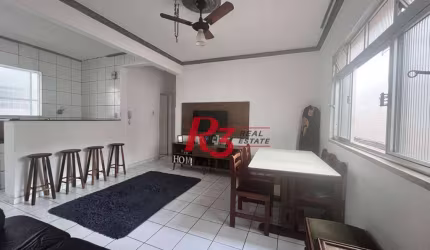 Apartamento à venda, 75 m² por R$ 380.000,00 - Gonzaga - Santos/SP