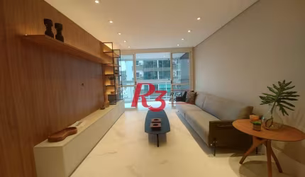 Apartamento com 3 dormitórios à venda, 160 m² por R$ 1.890.000,00 - Pompéia - Santos/SP