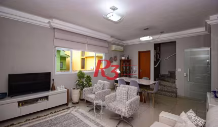 Casa à venda, 136 m² por R$ 1.150.000,00 - Gonzaga - Santos/SP