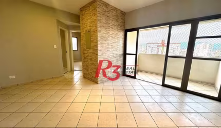 Apartamento à venda, 91 m² por R$ 710.000,00 - Boqueirão - Santos/SP