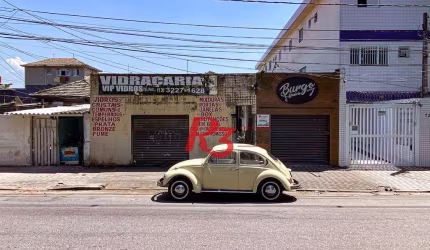 Terreno à venda, 389 m² por R$ 1.383.000,00 - Estuário - Santos/SP