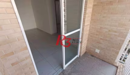 Apartamento com 2 dormitórios à venda, 60 m² por R$ 435.000,00 - José Menino - Santos/SP