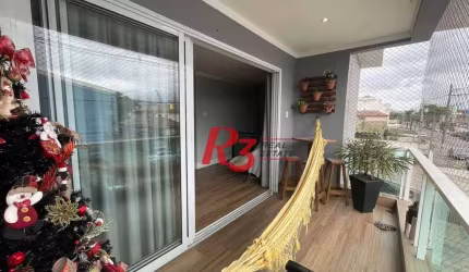 Casa com 3 dormitórios à venda, 117 m² por R$ 950.000,00 - Estuário - Santos/SP