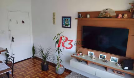 Apartamento com 2 dormitórios à venda, 78 m² por R$ 340.000,00 - Campo Grande - Santos/SP