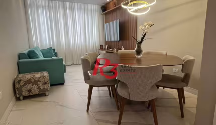 Apartamento à venda, 87 m² por R$ 950.000,00 - Boqueirão - Santos/SP