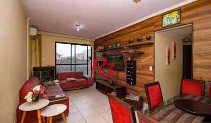 Apartamento à venda, 82 m² por R$ 650.000,00 - Embaré - Santos/SP