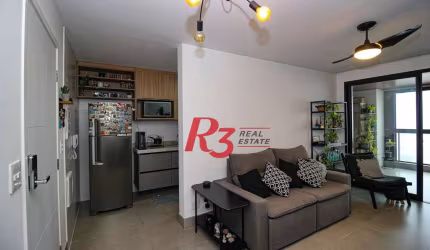Apartamento à venda, 83 m² por R$ 1.330.000,00 - Boqueirão - Santos/SP