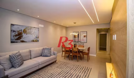 Apartamento à venda, 120 m² por R$ 980.000,00 - Gonzaga - Santos/SP