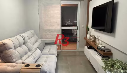 Apartamento à venda, 68 m² por R$ 689.000,00 - Gonzaga - Santos/SP