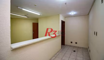 Sala para alugar, 54 m² por R$ 2.800,02/mês - Vila Nova - Santos/SP