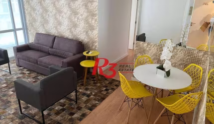 Apartamento à venda, 80 m² por R$ 1.100.000,00 - Gonzaga - Santos/SP