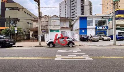 Sobrado para alugar, 300 m² por R$ 18.000,00/mês - Gonzaga - Santos/SP