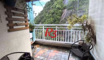 Apartamento à venda, 84 m² por R$ 650.000,00 - Marapé - Santos/SP