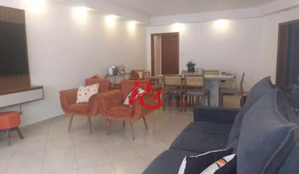 Apartamento com 3 dormitórios à venda, 156 m² por R$ 1.100.000,00 - Gonzaga - Santos/SP