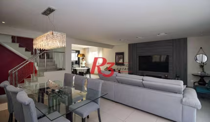 Casa com 4 dormitórios à venda, 240 m² por R$ 2.600.000,00 - Ponta da Praia - Santos/SP