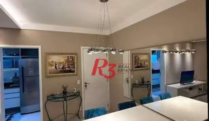 Apartamento à venda, 87 m² por R$ 1.185.000,00 - Pompéia - Santos/SP