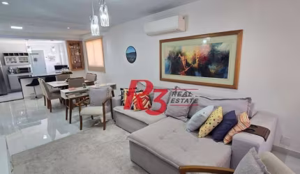 Apartamento de 2 quartos, 2 suítes a 100 metros da praia do Gonzaga