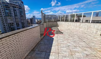 Cobertura à venda, 422 m² por R$ 1.660.000,00 - Ponta da Praia - Santos/SP