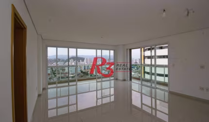 Cobertura com 4 dormitórios à venda, 413 m² por R$ 3.850.000,00 - Pompéia - Santos/SP