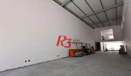 Galpão reformado  282 m² - venda por R$ 2.000.000 ou aluguel por R$ 17.025/mês - Ponta da Praia - Santos/SP