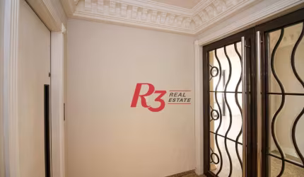 Apartamento para alugar, 377 m² por R$ 18.720,97/mês - Gonzaga - Santos/SP