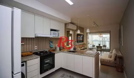 Apartamento com 2 dormitórios à venda, 65 m² por R$ 1.060.000,00 - Vila Rica - Santos/SP