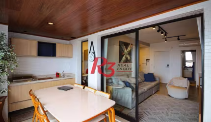 Apartamento com 2 quartos à venda, 63 m² por R$ 1.808.000 - Boqueirão - Santos/SP