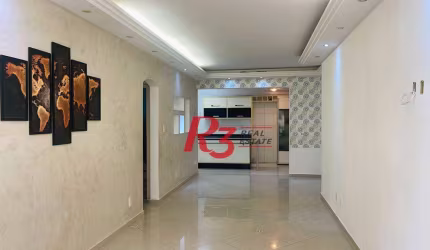 Apartamento à venda, 110 m² por R$ 750.000,00 - Gonzaga - Santos/SP