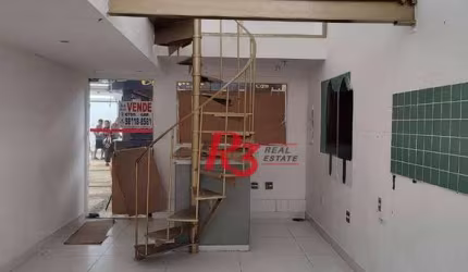 Loja para alugar, 32 m² por R$ 7.000,00/mês - Boqueirão - Santos/SP
