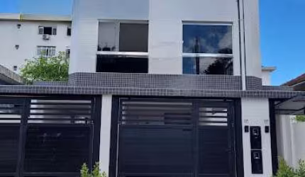 SOBREPOSTA DUPLEX SUPERIOR NOVINHA! CASA 2 .À VENDA, 155 m² por R$ 1.175.000 - Embaré - Santos/SP