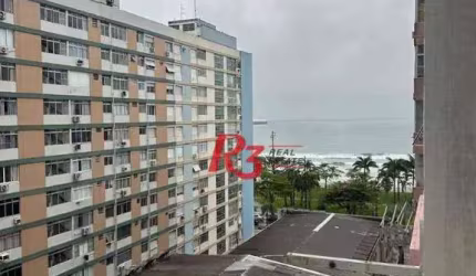 Apartamento com 2 dormitórios à venda, 55 m² por R$ 410.000,00 - Embaré - Santos/SP