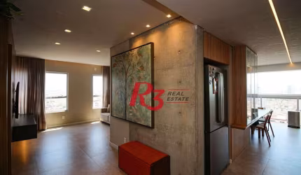 Apartamento à venda, 74 m² por R$ 1.080.000,00 - Embaré - Santos/SP