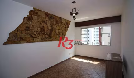 Apartamento com 1 dormitório à venda, 54 m² por R$ 285.000,00 - José Menino - Santos/SP