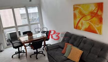 Loft para alugar, 72 m² por R$ 5.800,00/mês - Gonzaga - Santos/SP