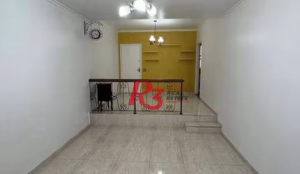 Apartamento com 3 dormitórios à venda, 130 m² por R$ 580.000,00 - Campo Grande - Santos/SP