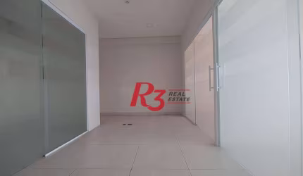 Sala para alugar, 49 m² por R$ 3.600,00/mês - Vila Matias - Santos/SP
