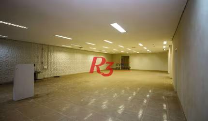Loja, 500 m² - venda por R$ 3.000.000,00 ou aluguel por R$ 28.200,00/mês - Centro - Santos/SP