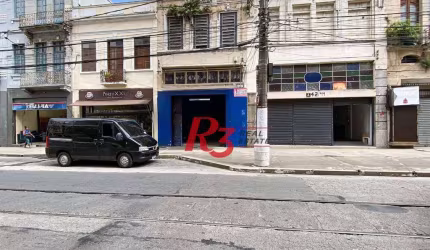 Loja, 240 m² - venda por R$ 1.060.000,00 ou aluguel por R$ 5.500,00/mês - Centro - Santos/SP