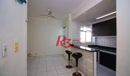 Apartamento, 44 m² - venda por R$ 210.000,00 ou aluguel por R$ 2.500,01/mês - José Menino - Santos/SP
