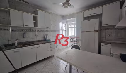 Apartamento com 2 dormitórios à venda, 80 m² por R$ 430.000,00 - Campo Grande - Santos/SP