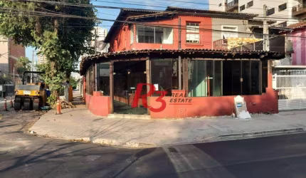 Loja à venda, 340 m² por R$ 1.600.000,00 - Campo Grande - Santos/SP