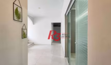 R3 REAL ESTATE VENDE! Apartamento com 2 dormitórios à venda, 100 m² por R$ 809.000 - Boqueirão - Santos/SP