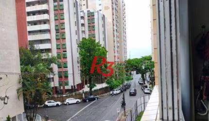 Apartamento com 1 dormitório à venda, 40 m² por R$ 320.000,00 - Gonzaga - Santos/SP