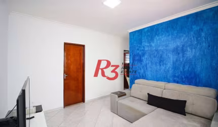 Apartamento com 2 dormitórios à venda, 63 m² por R$ 368.000,00 - Aparecida - Santos/SP